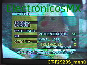 ct-f2920s menu