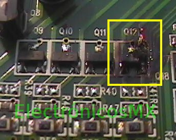 Transistor explotad en salida de vídeo compuesto